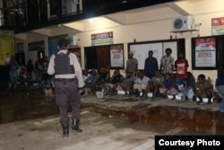 Polres Kota Jayapura memeriksa 66 orang simpatisan ULMWP seusai mereka menggelar aksi 16 Agustus 2019. (Foto Humas Polda Papua)