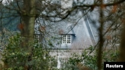 Дом Бориса Березовского в Аскот, графство Беркшир, Великобритания. 24 марта 2013 года