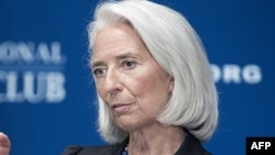 La directrice générale du Fonds monétaire international (FMI), Christine Lagarde 