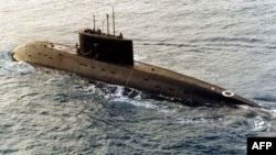 Tàu ngầm lớp kilo do Nga sản xuất. 