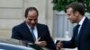Macron et Sissi veulent une solution politique en Syrie