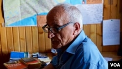 Father Carlo Ladicicco, 65, returned to Italy after a 35-year mission to Peru to work with some of the poorest African migrants. 