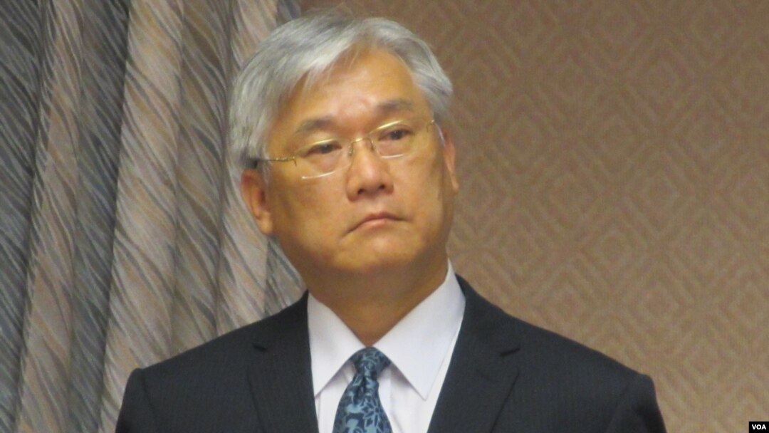 台灣陸委會主委夏立言(美國之音張永泰拍攝)