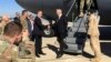 داگلاس سیلمن سفیر آمریکا در عراق در فرودگاه بغداد از جیم متیس وزیر دفاع آمریکا استقبال کرد. 