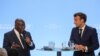 Nana Akufo-Addo et Emmanuel Macron à Paris en France le 11 juillet 2019.