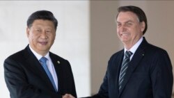 En octubre pasado, Bolsonaro viajó a Beijing para firmar acuerdos económicos y de otro tipo, como la exención de visas a ciudadanos chinos.