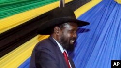 Le président du Soudan du Sud Salva Kiir