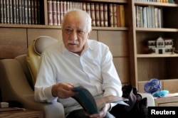 FILE - Islamic preacher Fethullah Gulen is pictured at his residence in Saylorsburg, Pennsylvania, Sept. 26, 2013.