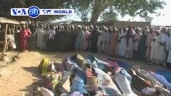 Armed robbers attack village Nigeria's Zamfara State killing twenty people.
