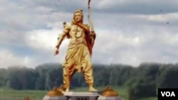 Ram statue