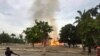 Incêndio destrói edifício histórico em Benguela