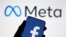 Logo mới của Facebook với tên gọi Meta. 