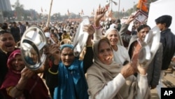 High food prices and alleged corruption sparked these opposition-driven protests in New Delhi in Dec. 2010.