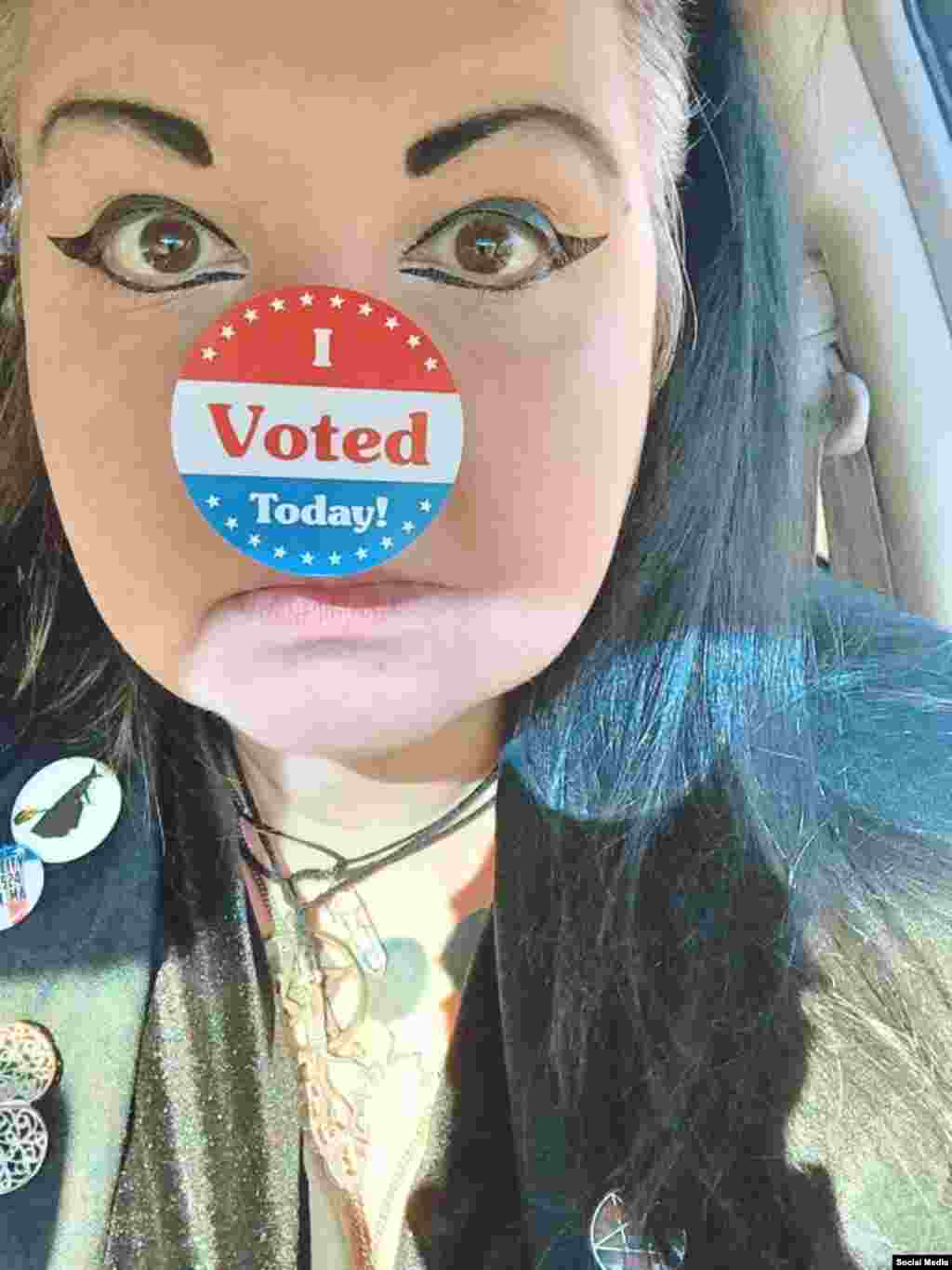 رای گیری انتخابات ریاست جمهوری آمریکا در ایالت ماساچوست، عکس ارسالی: Lisa Ainsworth