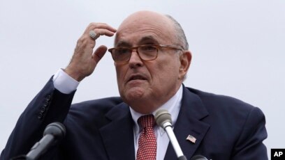 Ông Rudy Giuliani là một trong những luật sư tư vấn cho ông Trump cách đối phó với cuộc điều tra của ông Robert Mueller