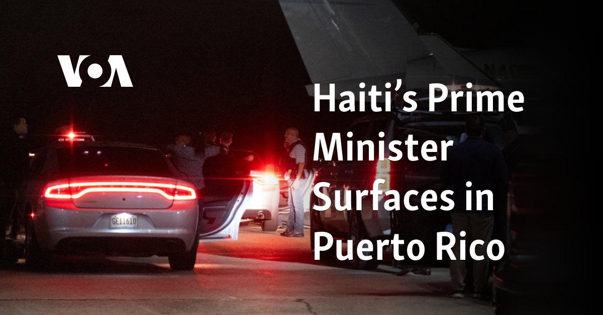 Haiti’s Prime Minister Surfaces in Puerto Rico