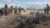 소말리아 호텔 자살 폭탄 터져 13명 사망 