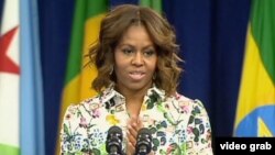 Matar Shugaban Kasar Amurka, Michelle Obama.