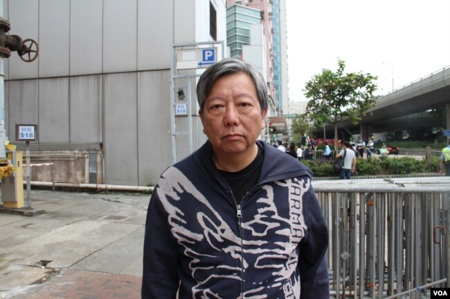 香港工党创始人李卓人2019年4月4日接受美国之音采访