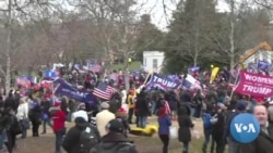 Trump Supporters at US Capitol