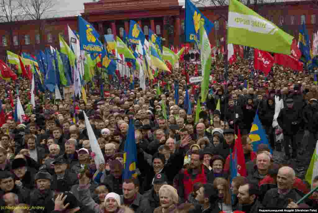 Україна вставала у парку Шевченка
