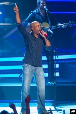 Darius Rucker performs on stage at the American Idol XIII finale at the Nokia Theatre at L.A. Live on May 21, 2014, in Los Angeles. (Photo by Paul A. Hebert/Invision/AP)