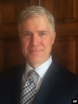 This photo provided by the 10th U.S. Circuit Court of Appeals shows Judge Neil Gorsuch.