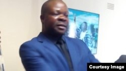 ZDI Director Dr Pedzisai Ruhanya left and MDC-T Organising Sec Amos Chibaya 