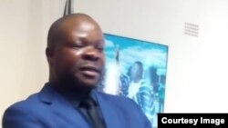 ZDI Director Dr Pedzisai Ruhanya left and MDC-T Organising Sec Amos Chibaya