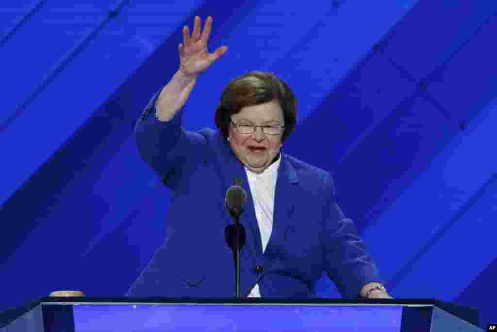 Sen. Barbara Mikulski, D-Md.