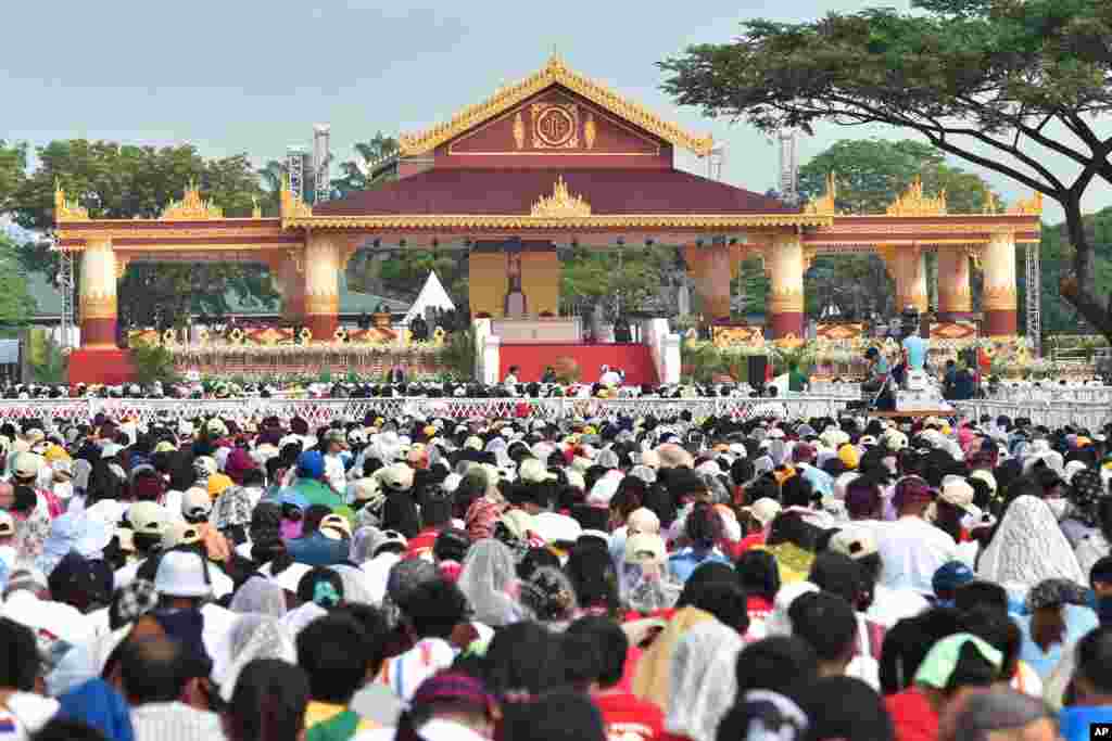 Myanmar Pope Asia