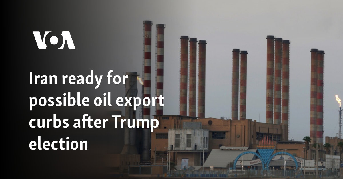 Iran ready for possible oil export curbs after Trump election