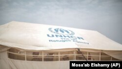 Hema la UNHCR katika kambi ya wakimbizi Djibouti (Picha AP/Mosa'ab Elshamy)