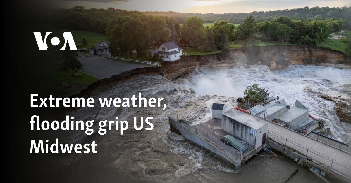 Extreme weather, flooding grip US Midwest