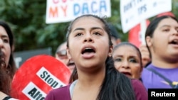 Protest protiv ukidanja programa DACA u Los Anđelesu, 1. septembar 2017.