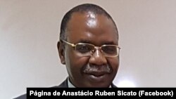Anastácio Ruben Sicato, porta-voz da comissão organizadora do XIII Congresso da UNITA, Angola