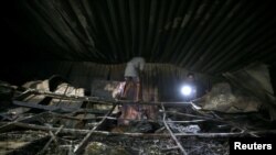 Prema izvoru iz pokrajinskog odjeljenja za zdravstvo, požar je izazvala eksplozija boce sa kisikom.