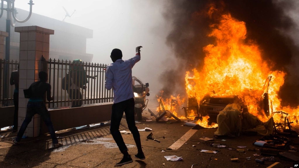 Image result for revolution au burkina faso