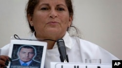 Luz Marina Bernal fue una de las víctimas del conflicto armado colombiano que habló en La Habana. 