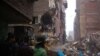 مصر: قاہرہ میں عمارت منہدم، 18 ہلاک، سینکٹروں زخمی
