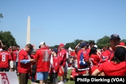 Washington D.C. celebrated their first ever Stanley Cup win with a parade on Tuesday.