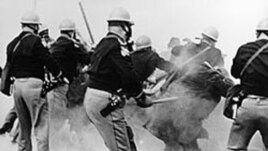 On 'Bloody Sunday,' March 7, 1965, Alabama police attack Selma-to-Montgomery Marchers, injuring about 70 protesters. (Source: FBI)
