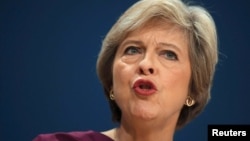 Thủ tướng Anh Theresa May.