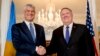 Kosovski predsednik Hašim Tači i američki državni sekretar Majk Pompeo (Foto: AP/Andrew Harnik)