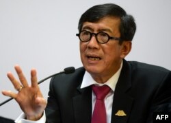 Menteri Hukum dan HAM Yasonna Laoly. (Foto: AFP)