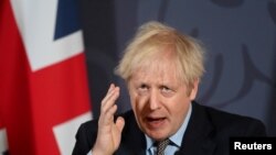Thủ tướng Anh Boris Johnson.