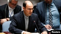 Wakil Dutabesar Iran di PBB, Hossein Dehghani, mengecam resolusi Komisi HAM Majelis Umum PBB terhadap Teheran (foto: dok).