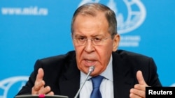 Menteri Luar Negeri Rusia Sergei Lavrov