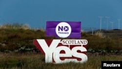 Scottish Referendum on Independence - September 14, 2014