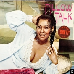 Sylvia Robinson on the cover of her single 'Pillow Talk'